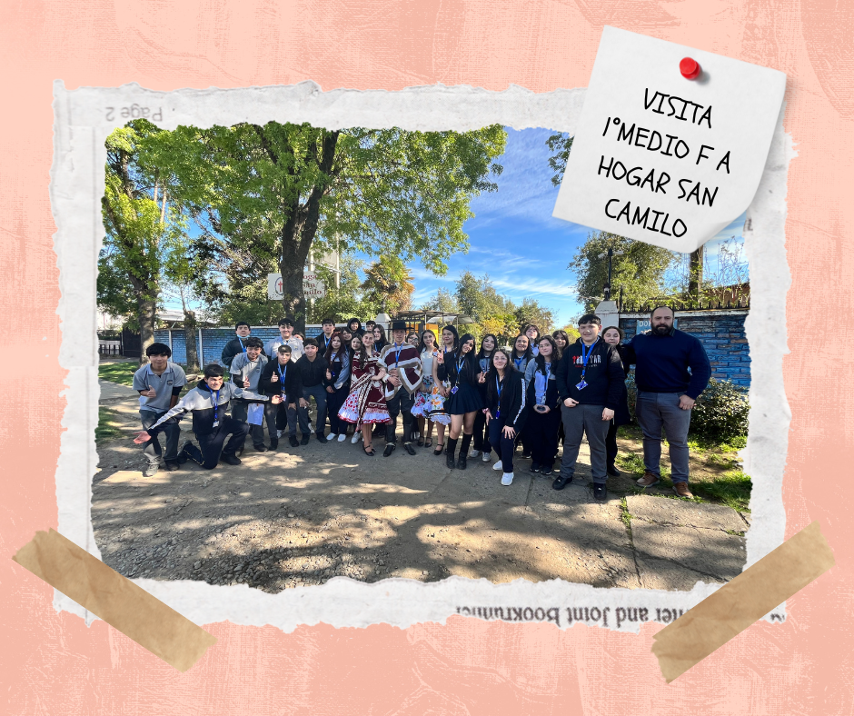Estudiantes de 1°medio F realizaron una significativa visita solidaria al Hogar de Ancianos San Camilo Estudiantes de 1°medio F realizaron una significativa visita solidaria al Hogar de Ancianos San Camilo